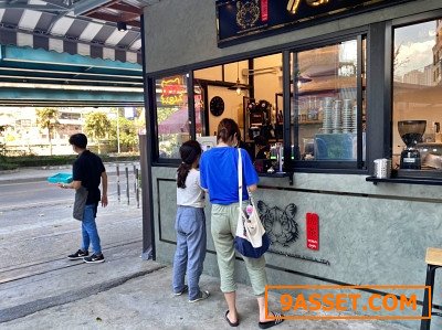 เซ้งพื้นที่ถูกๆ ร้านกาแฟและชานม ริมถนนพระราม3 ติดกับ 7-11